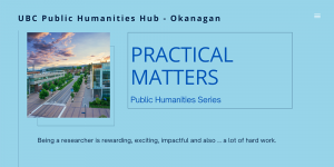 Practical Matters Public Humanities Series